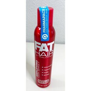 SAMY FAT AMPLIFYING HAIRSPRAY 10 oz MAXIMUM HOLD EXTRA VOLUME FULLNESS SHINE NOS